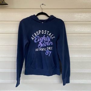 Aeropostale Navy Sweatshirt Size L